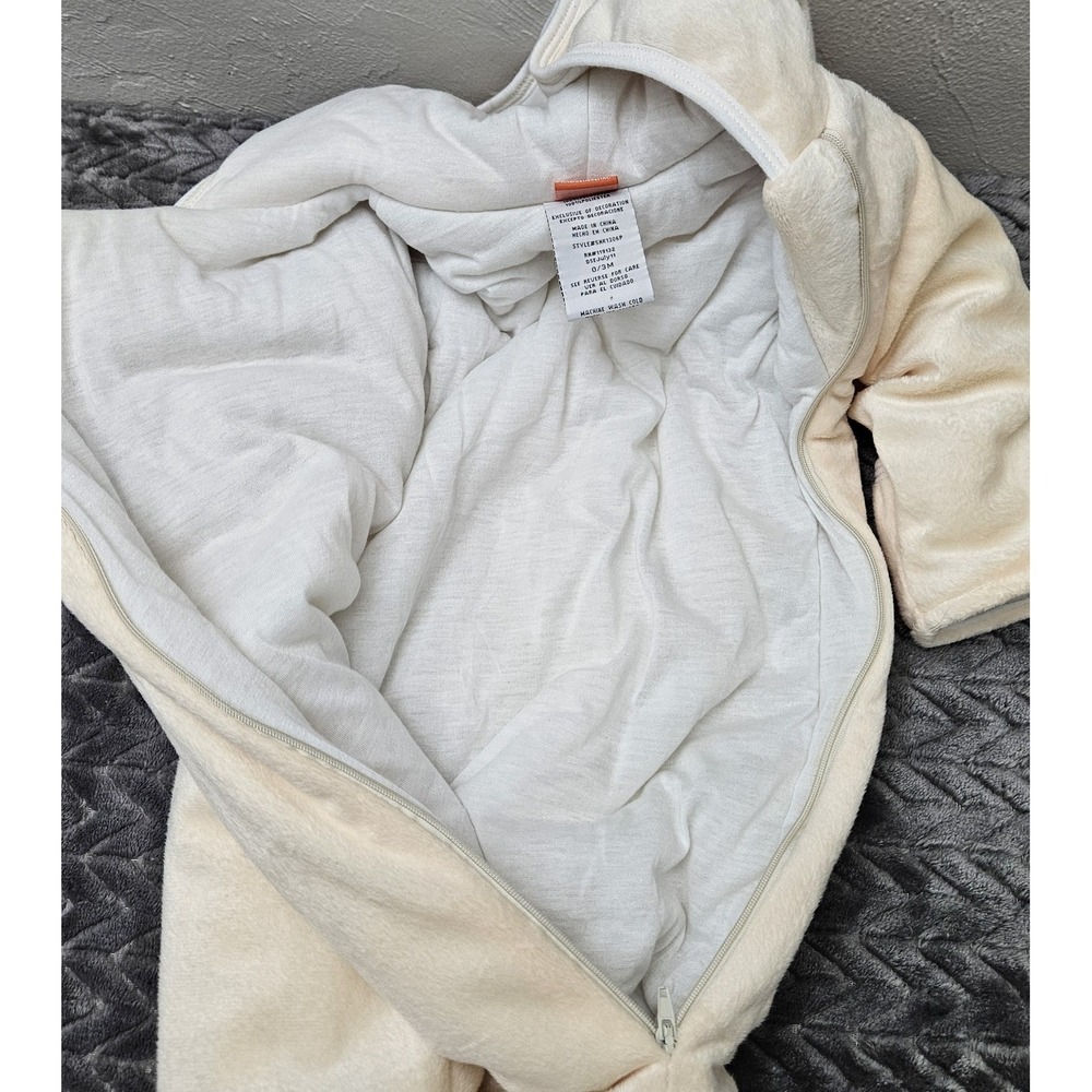 Vintage 2011 Dora The Explorer Snowsuit‎ Infant Size 0-3 Months Zip Up One Piece - Picture 6 of 7
